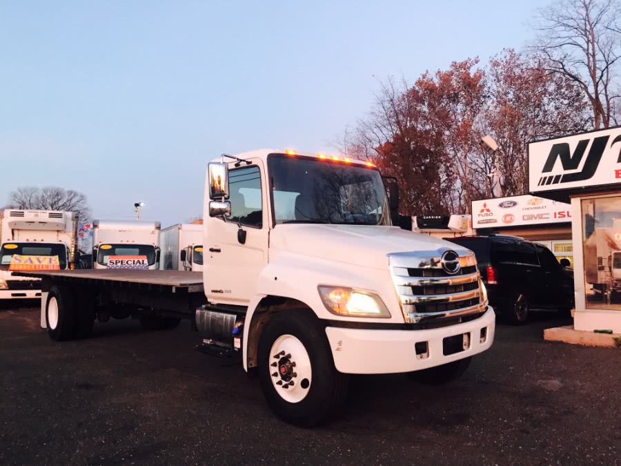 2018 HINO 268 HD 26 Feet Flat bed or Cab n Chassis, available for sale in South Amboy, New Jersey | NJ Truck Spot. South Amboy, New Jersey