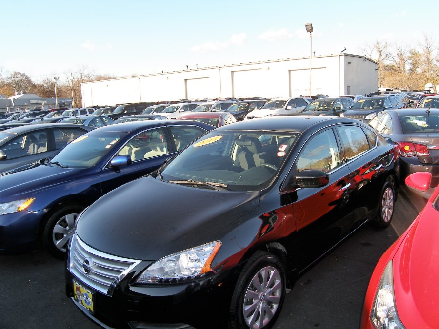 2015 Nissan Sentra 4dr Sdn I4 CVT S, available for sale in Stratford, Connecticut | Wiz Leasing Inc. Stratford, Connecticut
