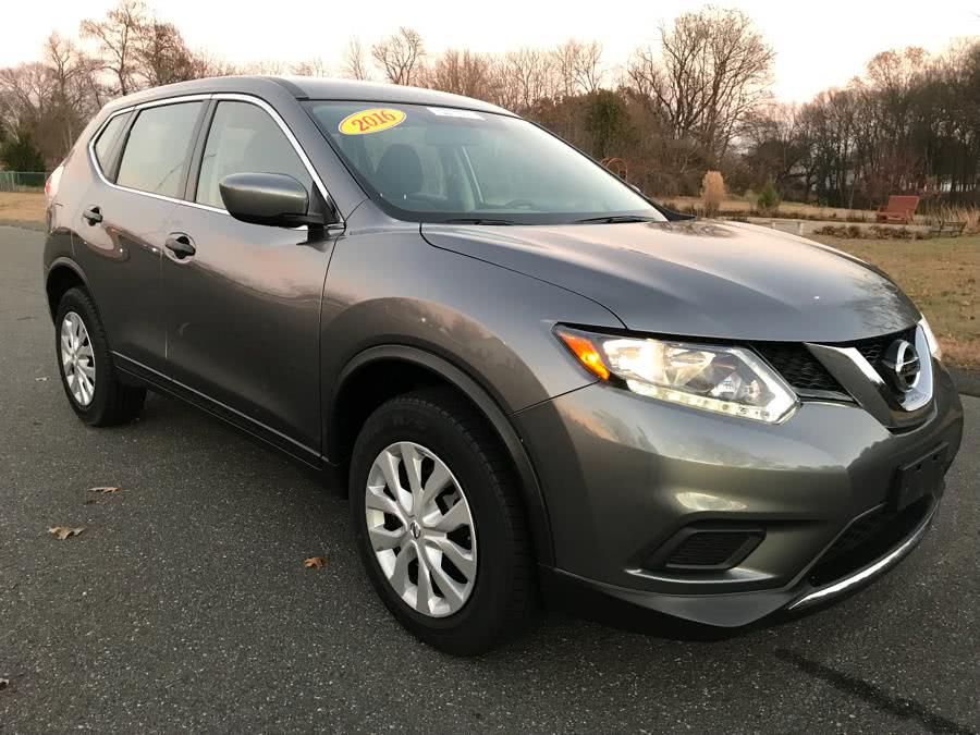 2016 Nissan Rogue AWD 4dr S, available for sale in Agawam, Massachusetts | Malkoon Motors. Agawam, Massachusetts