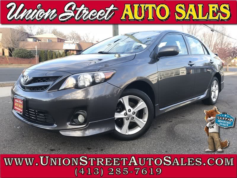 2011 Toyota Corolla 4dr Sdn Man S, available for sale in West Springfield, Massachusetts | Union Street Auto Sales. West Springfield, Massachusetts