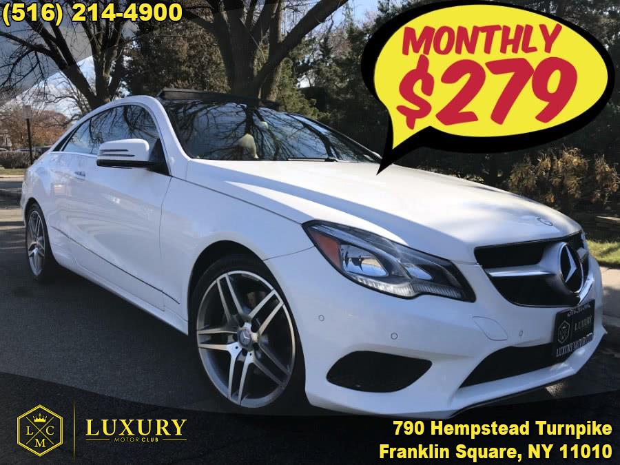 2014 Mercedes-Benz E-Class 2dr Cpe E350, available for sale in Franklin Square, New York | Luxury Motor Club. Franklin Square, New York