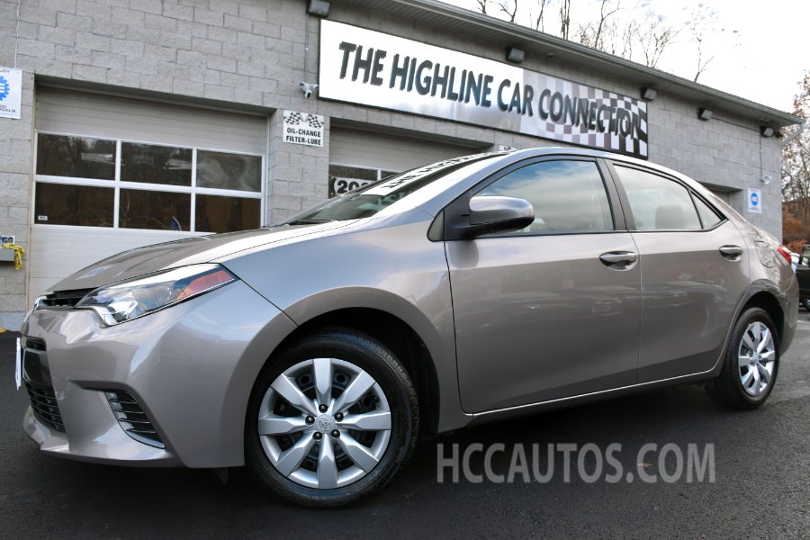2016 Toyota Corolla 4dr LE, available for sale in Waterbury, Connecticut | Highline Car Connection. Waterbury, Connecticut