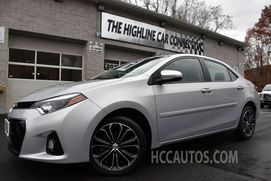 2015 Toyota Corolla 4dr  S, available for sale in Waterbury, Connecticut | Highline Car Connection. Waterbury, Connecticut