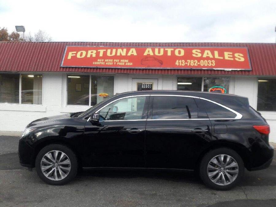 2015 Acura MDX SH-AWD 4dr Tech Pkg, available for sale in Springfield, Massachusetts | Fortuna Auto Sales Inc.. Springfield, Massachusetts