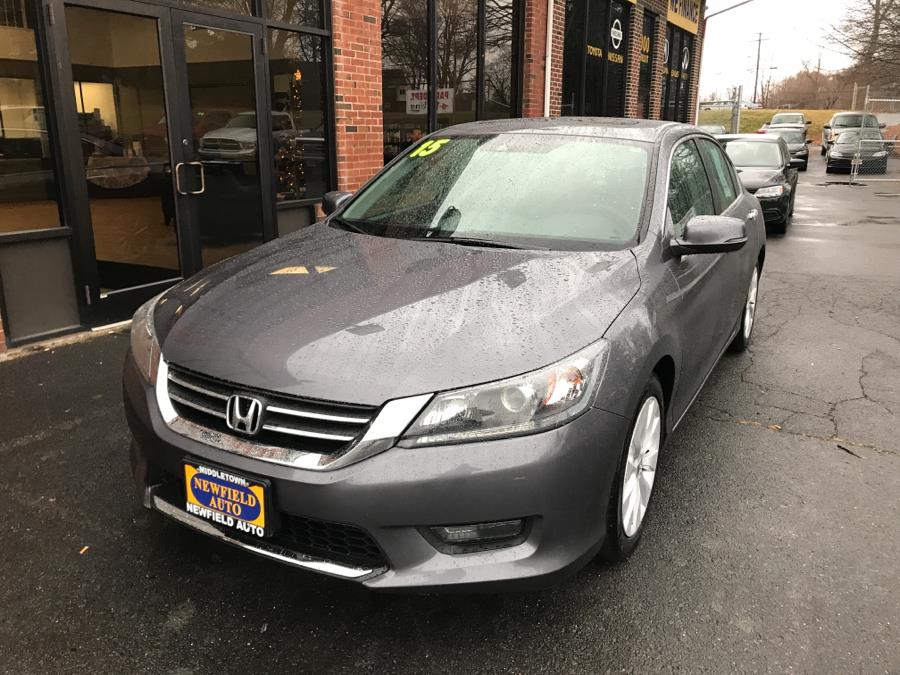 2015 Honda Accord Sedan 4dr I4 CVT EX-L, available for sale in Middletown, Connecticut | Newfield Auto Sales. Middletown, Connecticut