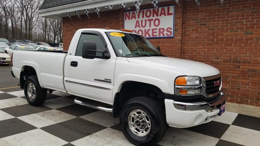 2006 GMC Sierra 2500HD DIESEL Reg Cab 2WD SLE, available for sale in Waterbury, Connecticut | National Auto Brokers, Inc.. Waterbury, Connecticut