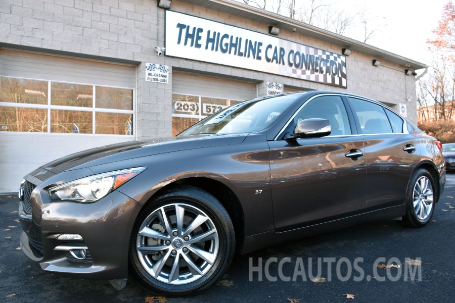 2014 Infiniti Q50 4dr Sdn Premium AWD, available for sale in Waterbury, Connecticut | Highline Car Connection. Waterbury, Connecticut