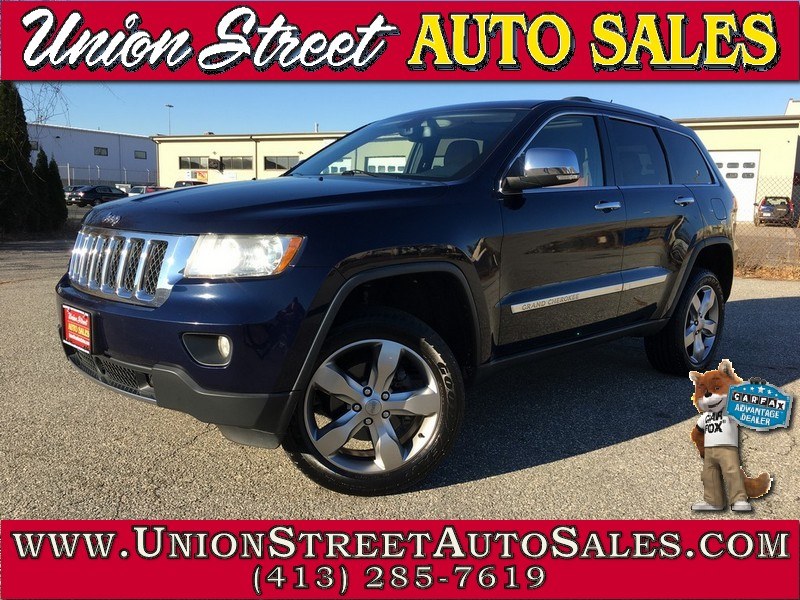 2012 Jeep Grand Cherokee 4WD 4dr Overland, available for sale in West Springfield, Massachusetts | Union Street Auto Sales. West Springfield, Massachusetts