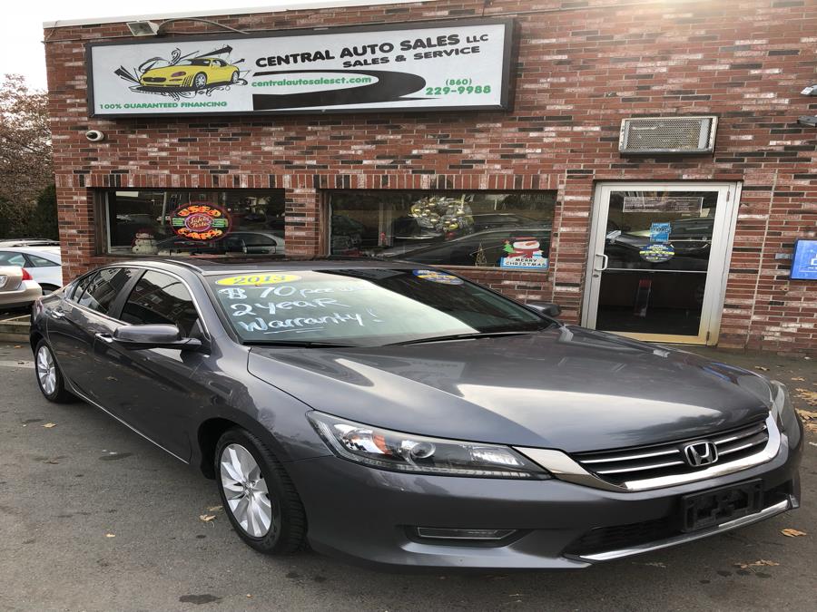 2013 Honda Accord Sdn 4dr I4 CVT EX, available for sale in New Britain, Connecticut | Central Auto Sales & Service. New Britain, Connecticut