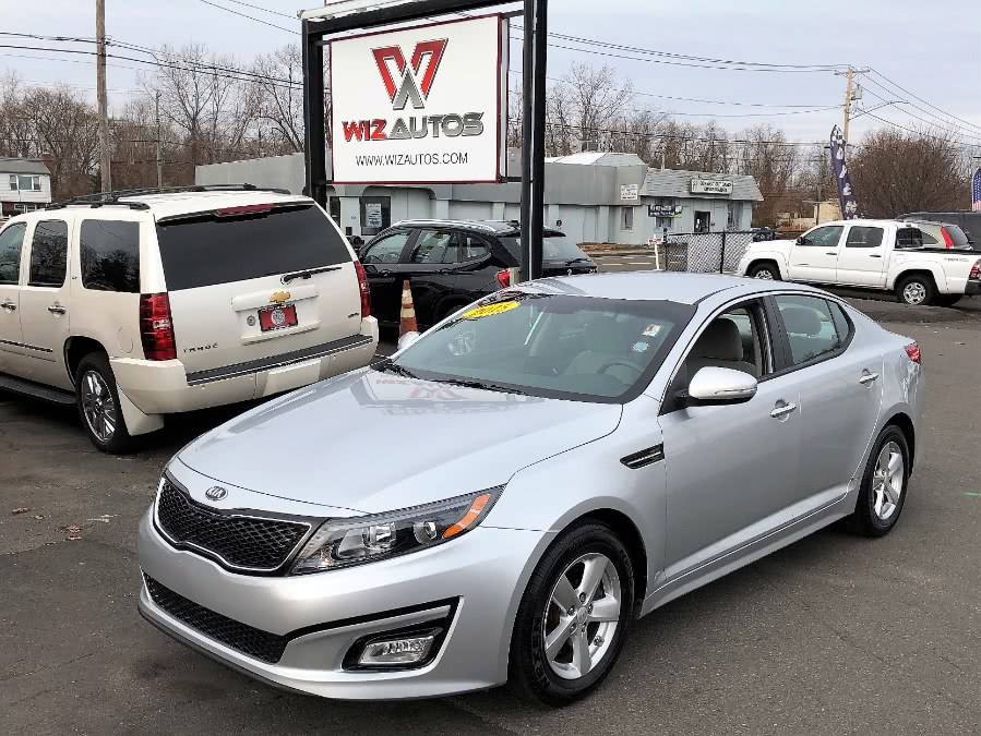 2015 Kia Optima 4dr Sdn LX, available for sale in Stratford, Connecticut | Wiz Leasing Inc. Stratford, Connecticut