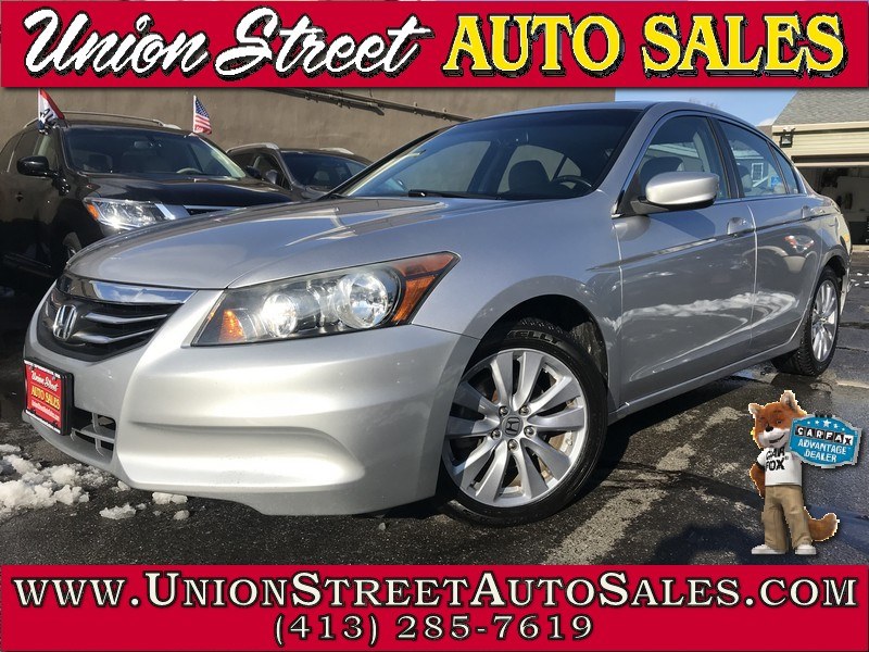 2011 Honda Accord Sdn 4dr I4 Auto EX-L w/Navi, available for sale in West Springfield, Massachusetts | Union Street Auto Sales. West Springfield, Massachusetts