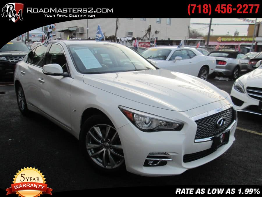 2014 Infiniti Q50 4dr Sdn Premium AWD Navi Sunroof, available for sale in Middle Village, New York | Road Masters II INC. Middle Village, New York