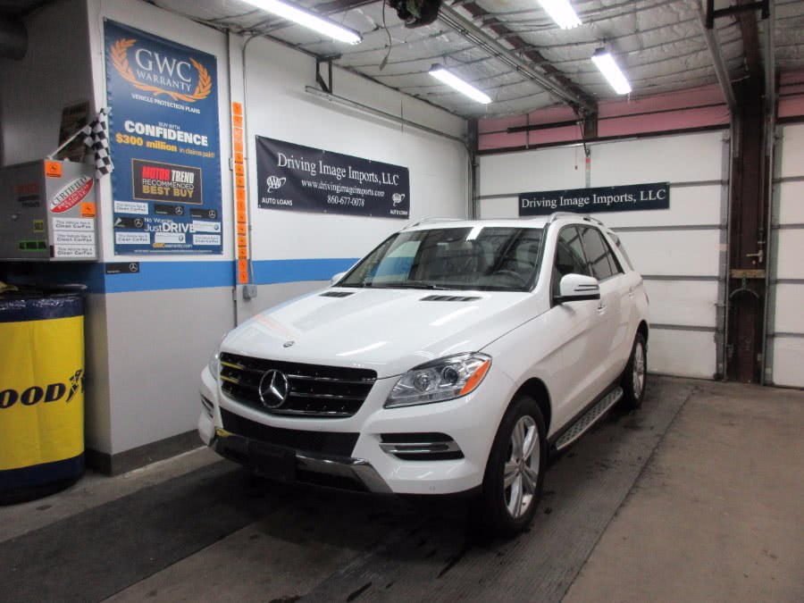 2015 Mercedes-Benz M-Class 4MATIC 4dr ML350, available for sale in Farmington, Connecticut | Driving Image Imports LLC. Farmington, Connecticut