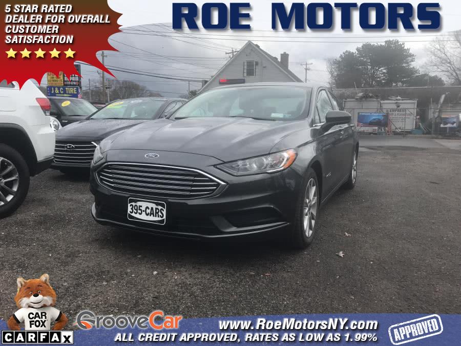 2017 Ford Fusion Hybrid SE FWD, available for sale in Shirley, New York | Roe Motors Ltd. Shirley, New York