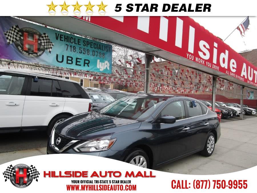 2016 Nissan Sentra 4dr Sdn I4 CVT S, available for sale in Jamaica, New York | Hillside Auto Mall Inc.. Jamaica, New York