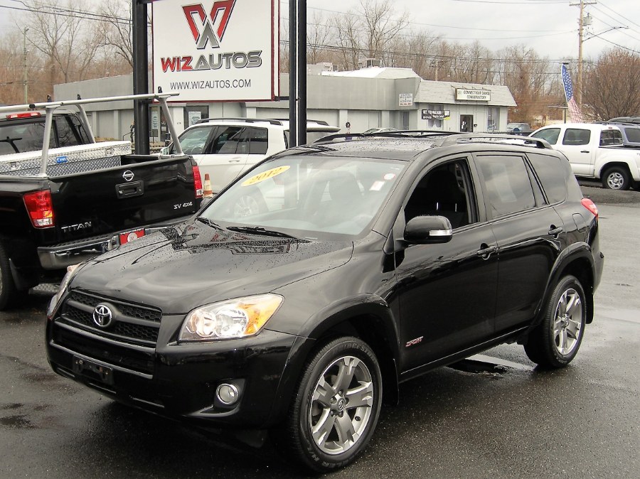2011 Toyota RAV4 4WD 4dr 4-cyl 4-Spd AT Sport (Natl), available for sale in Stratford, Connecticut | Wiz Leasing Inc. Stratford, Connecticut