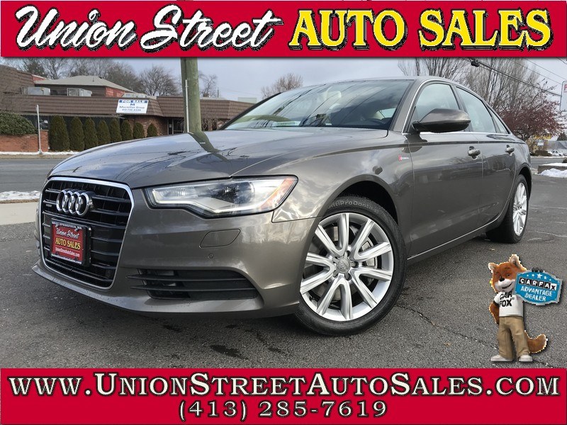 2013 Audi A6 4dr Sdn quattro 3.0T Premium Plus, available for sale in West Springfield, Massachusetts | Union Street Auto Sales. West Springfield, Massachusetts