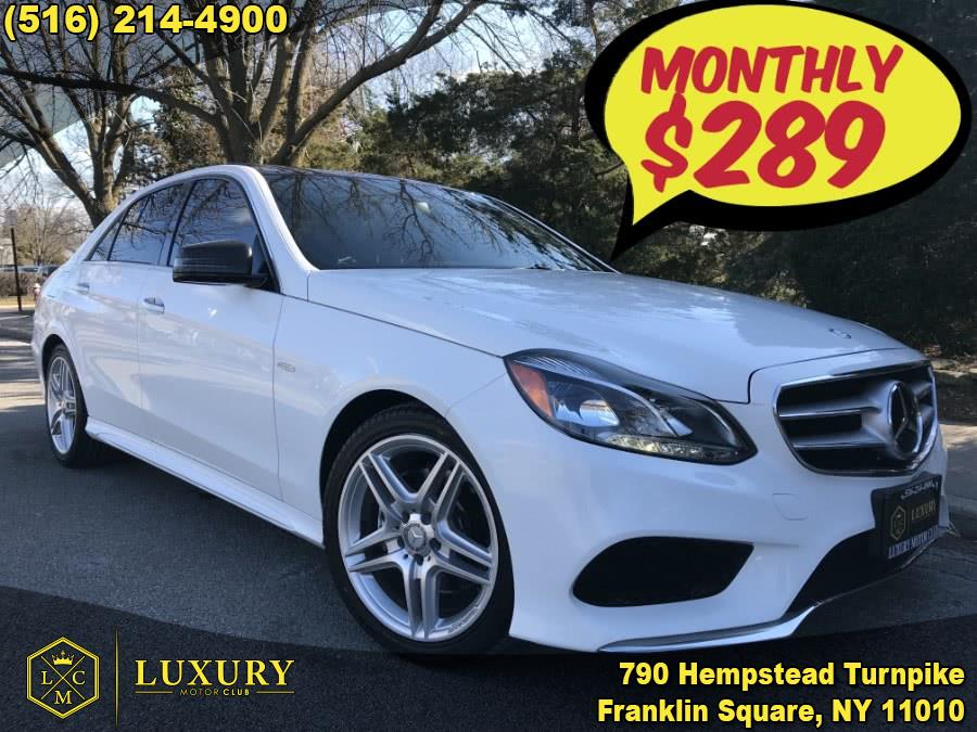 2014 Mercedes-Benz E-Class 4dr Sdn E350 Sport 4MATIC, available for sale in Franklin Square, New York | Luxury Motor Club. Franklin Square, New York