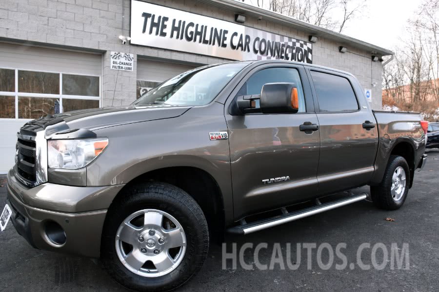 2010 Toyota Tundra 4WD Truck CrewMax 5.7L V8 6-Spd AT, available for sale in Waterbury, Connecticut | Highline Car Connection. Waterbury, Connecticut