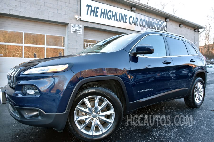 2015 Jeep Cherokee 4WD Limited, available for sale in Waterbury, Connecticut | Highline Car Connection. Waterbury, Connecticut