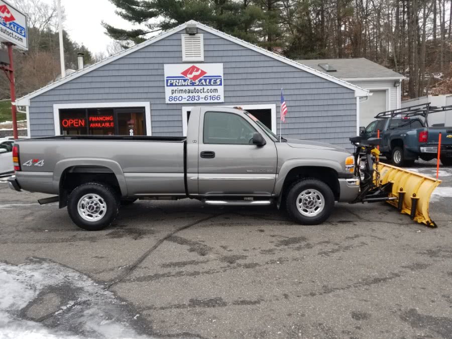 2006 GMC Sierra 2500HD Reg Cab 133" WB 4WD SLE1, available for sale in Thomaston, CT