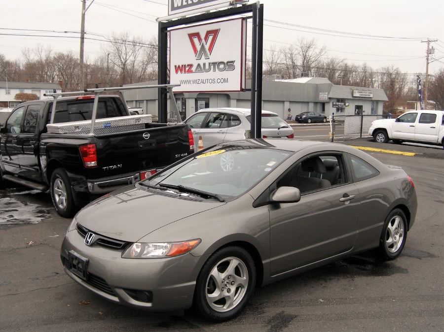 2007 Honda Civic Cpe 2dr MT LX, available for sale in Stratford, Connecticut | Wiz Leasing Inc. Stratford, Connecticut