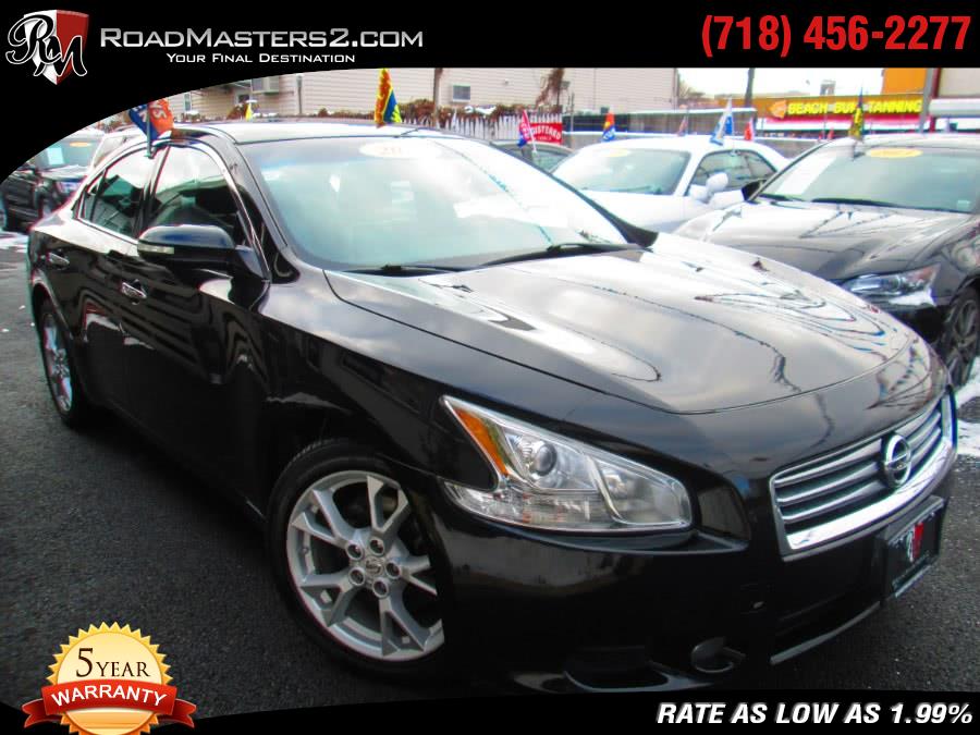 2014 Nissan Maxima SV w/Premium Pkg Sunroof, available for sale in Middle Village, New York | Road Masters II INC. Middle Village, New York