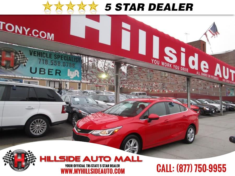2016 Chevrolet Cruze 4dr Sdn Auto LT, available for sale in Jamaica, New York | Hillside Auto Mall Inc.. Jamaica, New York