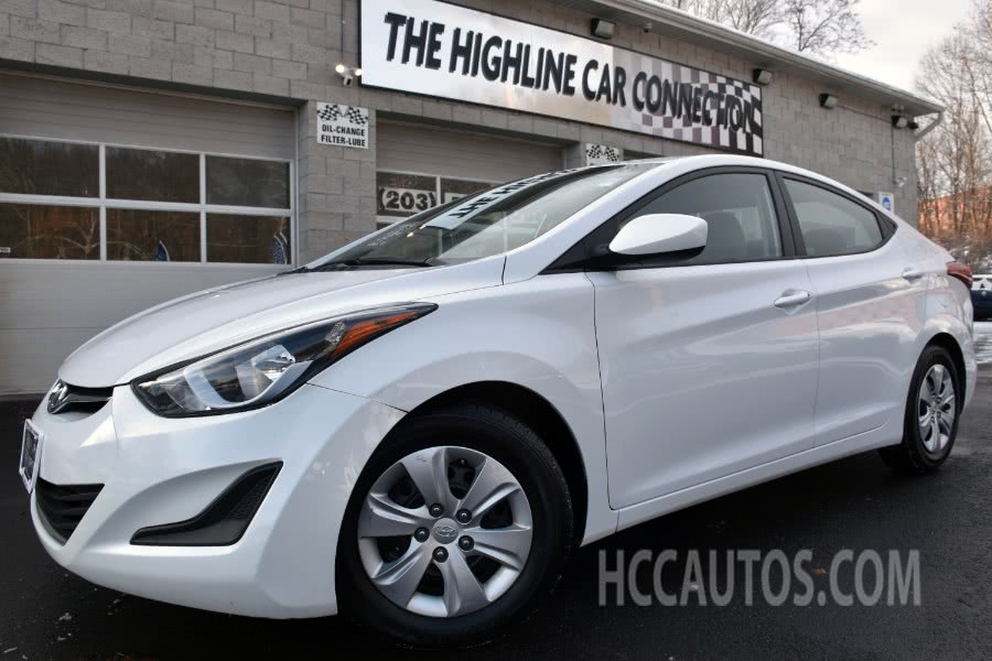 2016 Hyundai Elantra 4dr  Auto SE, available for sale in Waterbury, Connecticut | Highline Car Connection. Waterbury, Connecticut