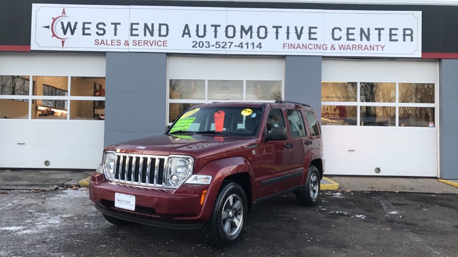 2008 Jeep Liberty 4WD Sport, available for sale in Waterbury, Connecticut | West End Automotive Center. Waterbury, Connecticut