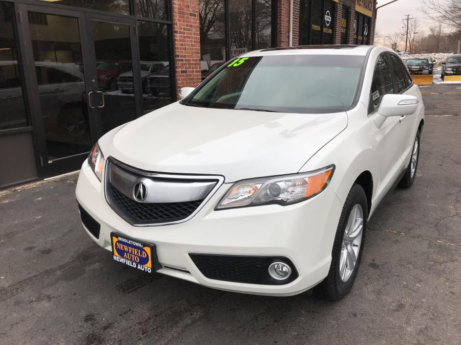 2015 Acura RDX AWD 4dr Tech Pkg, available for sale in Middletown, Connecticut | Newfield Auto Sales. Middletown, Connecticut