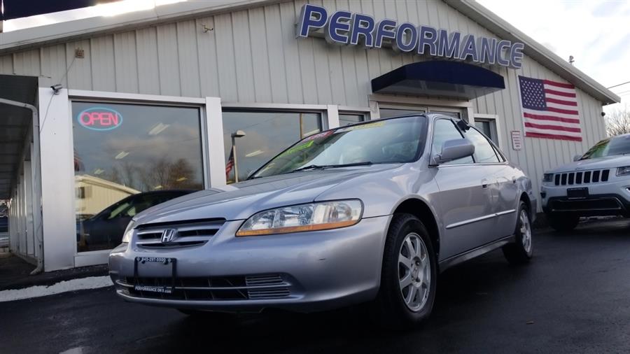2002 Honda Accord Sdn SE Auto ULEV, available for sale in Wappingers Falls, New York | Performance Motor Cars. Wappingers Falls, New York