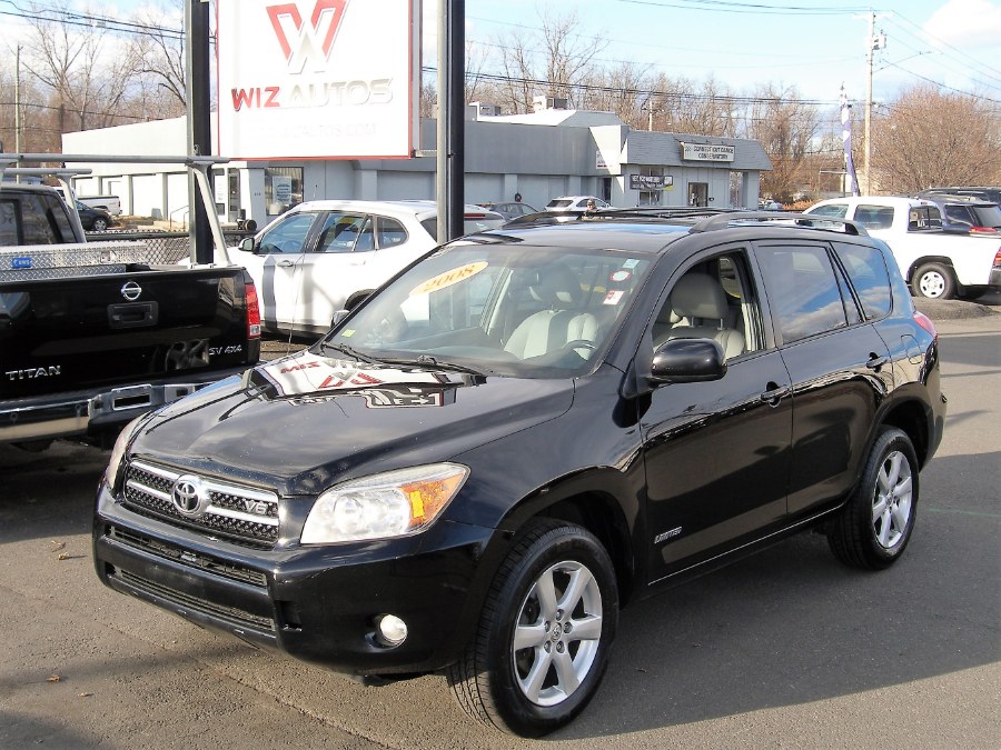2008 Toyota RAV4 4WD 4dr V6 5-Spd AT Ltd, available for sale in Stratford, Connecticut | Wiz Leasing Inc. Stratford, Connecticut