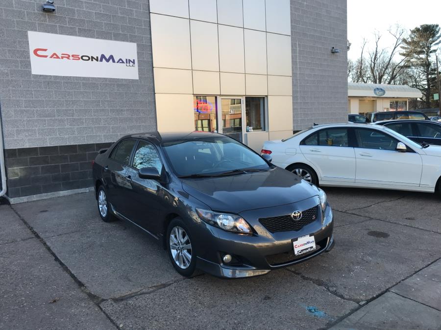 2009 Toyota Corolla 4dr Sdn Man S, available for sale in Manchester, Connecticut | Carsonmain LLC. Manchester, Connecticut