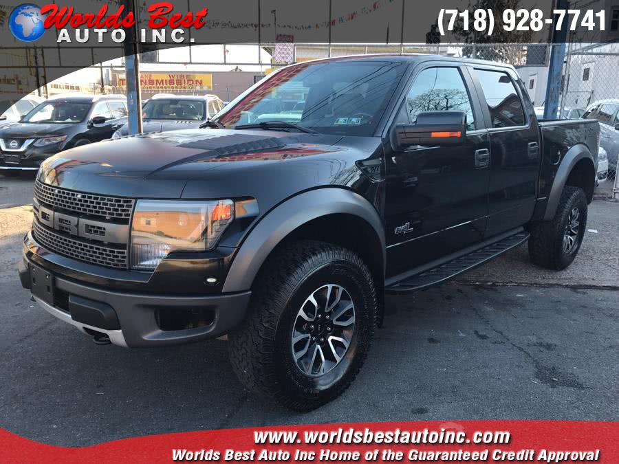 2013 Ford F-150 4WD SuperCrew 145" SVT Raptor, available for sale in Brooklyn, New York | Worlds Best Auto Inc. Brooklyn, New York