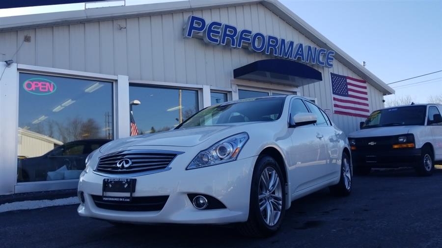 2013 Infiniti G37 Sedan 4dr x AWD, available for sale in Wappingers Falls, New York | Performance Motor Cars. Wappingers Falls, New York