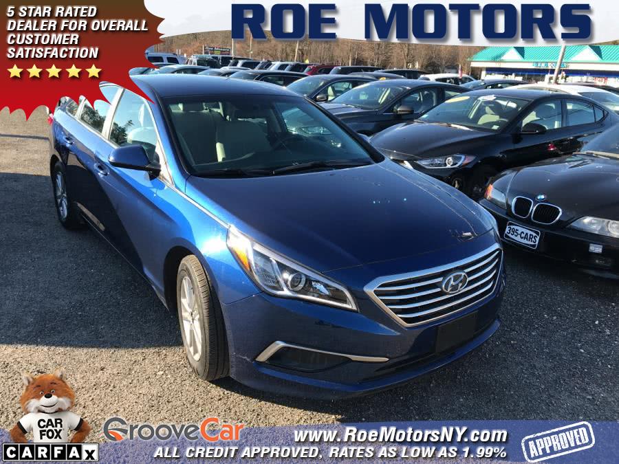 2017 Hyundai Sonata 2.4L PZEV, available for sale in Shirley, New York | Roe Motors Ltd. Shirley, New York