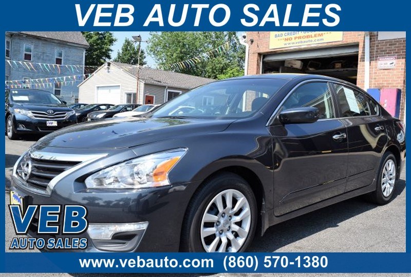2015 Nissan Altima 4dr Sdn I4 2.5 S, available for sale in Hartford, Connecticut | VEB Auto Sales. Hartford, Connecticut