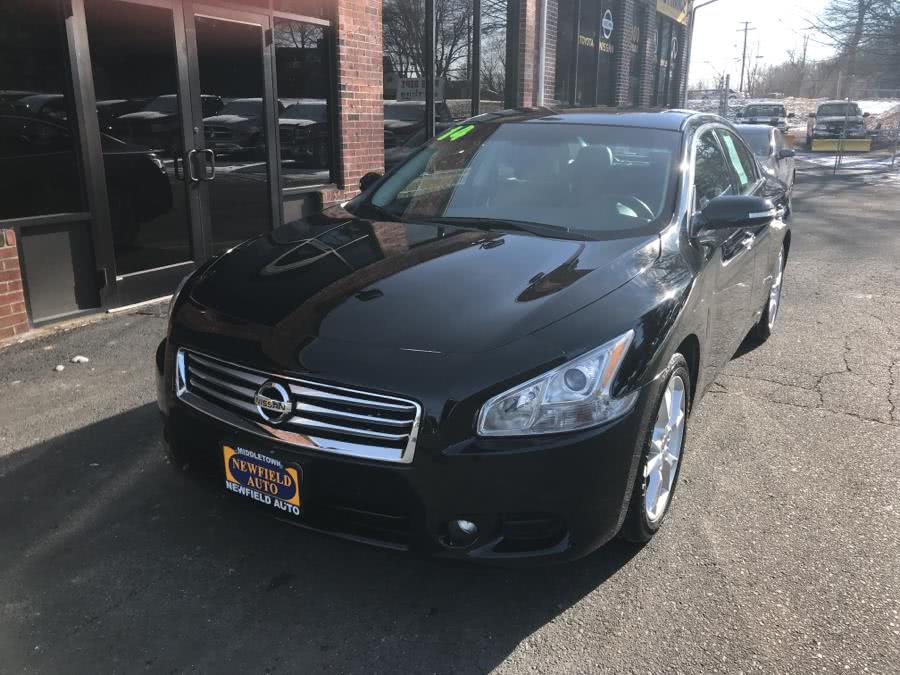 2014 Nissan Maxima 4dr Sdn 3.5 SV w/Premium Pkg, available for sale in Middletown, Connecticut | Newfield Auto Sales. Middletown, Connecticut