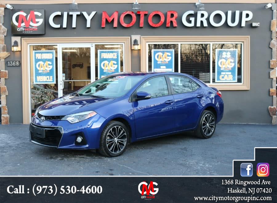 2015 Toyota Corolla 4dr Sdn Auto L (Natl), available for sale in Haskell, New Jersey | City Motor Group Inc.. Haskell, New Jersey