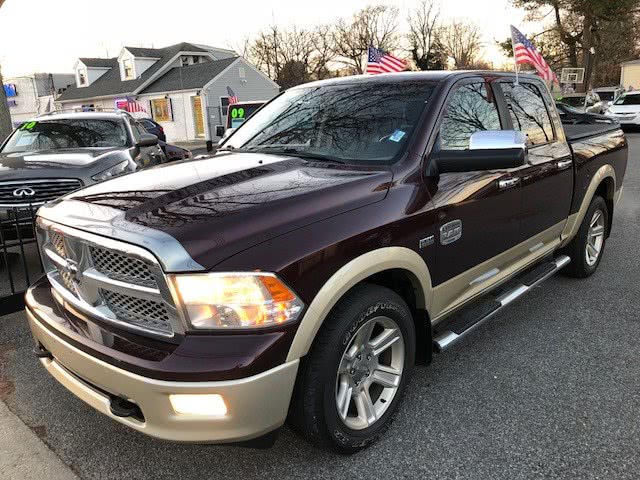 2012 Ram 1500 4WD Crew Cab 140.5" Laramie Longhorn Edition, available for sale in Huntington Station, New York | Huntington Auto Mall. Huntington Station, New York