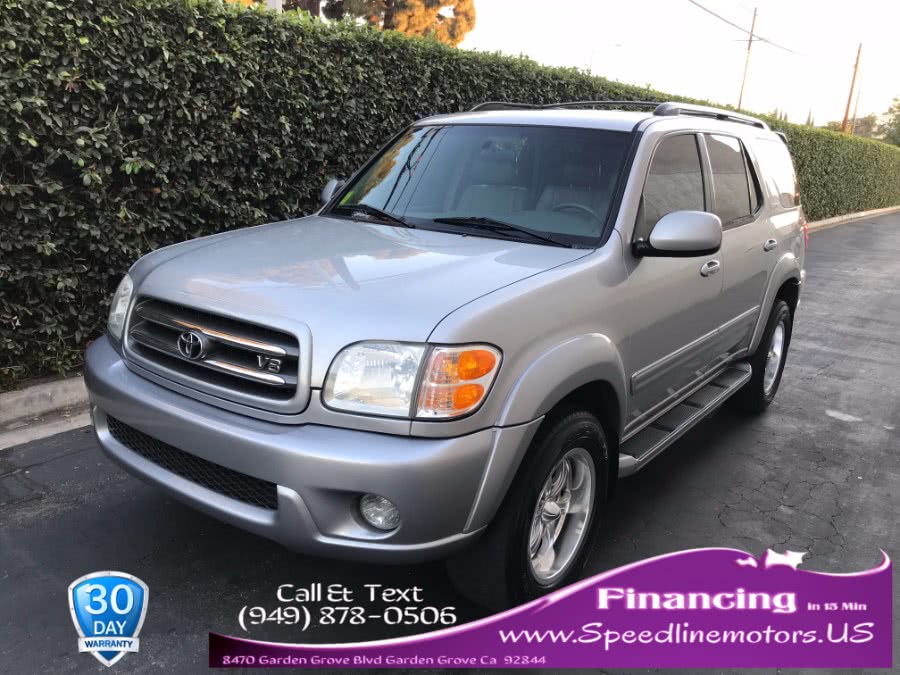 2002 Toyota Sequoia 4dr Limited (Natl), available for sale in Garden Grove, California | Speedline Motors. Garden Grove, California
