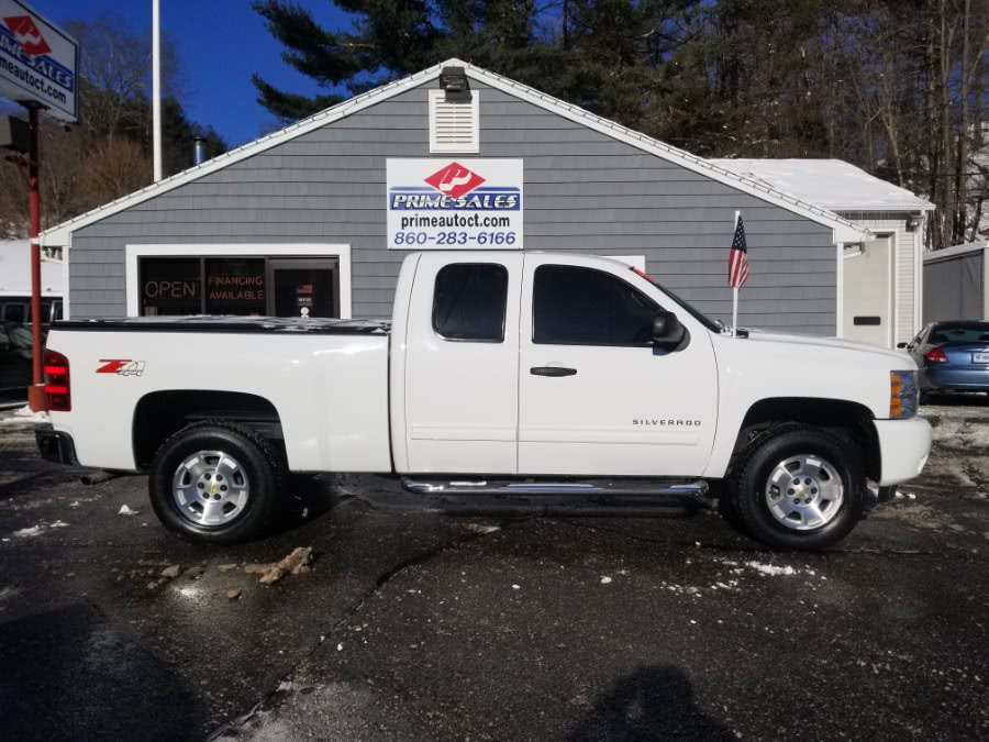 2011 Chevrolet Silverado 1500 4WD Ext Cab 143.5" LT, available for sale in Thomaston, CT
