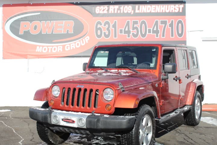2009 Jeep Wrangler Unlimited 4WD 4dr Sahara, available for sale in Lindenhurst, New York | Power Motor Group. Lindenhurst, New York