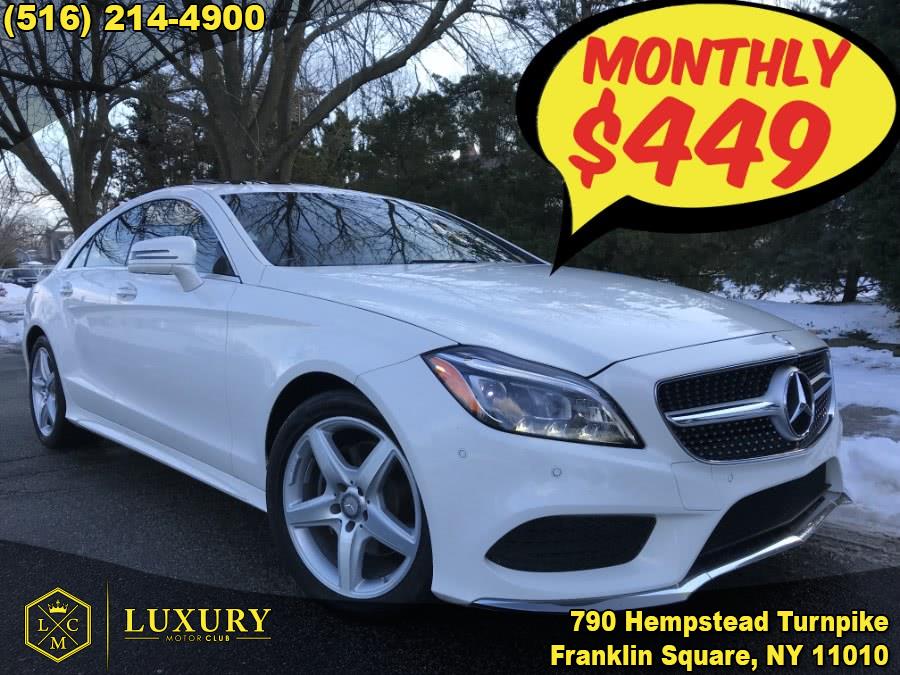 2015 Mercedes-Benz CLS-Class 4dr Sdn CLS 400 4MATIC, available for sale in Franklin Square, New York | Luxury Motor Club. Franklin Square, New York