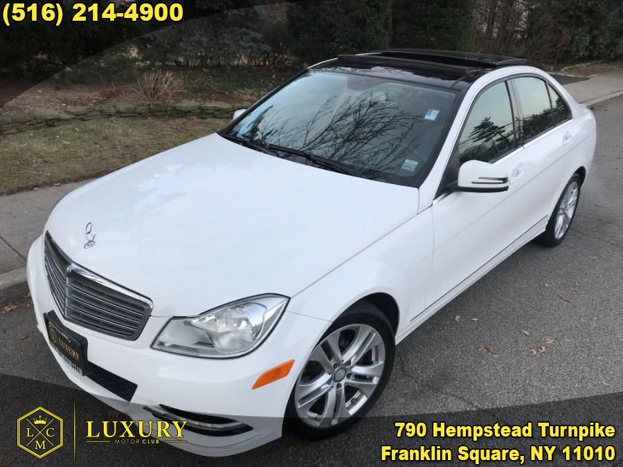 2014 Mercedes-Benz C-Class 4dr Sdn C300 Luxury 4MATIC, available for sale in Franklin Square, New York | Luxury Motor Club. Franklin Square, New York