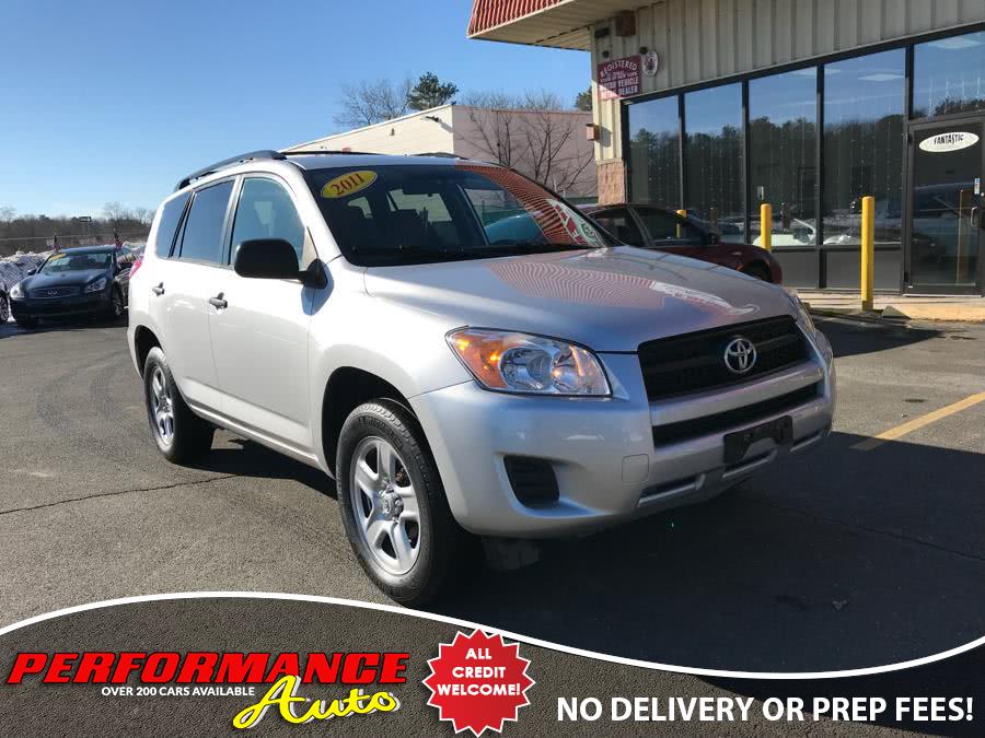 2011 Toyota RAV4 4WD 4dr 4-cyl 4-Spd AT (Natl), available for sale in Bohemia, New York | Performance Auto Inc. Bohemia, New York