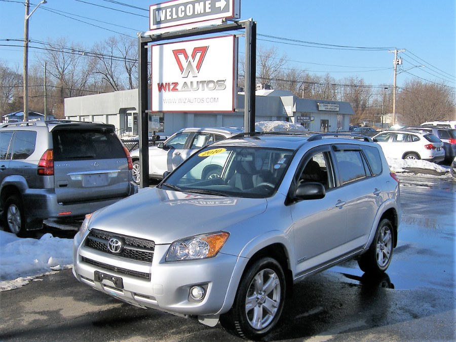 2010 Toyota RAV4 4WD 4dr 4-cyl 4-Spd AT Sport, available for sale in Stratford, Connecticut | Wiz Leasing Inc. Stratford, Connecticut