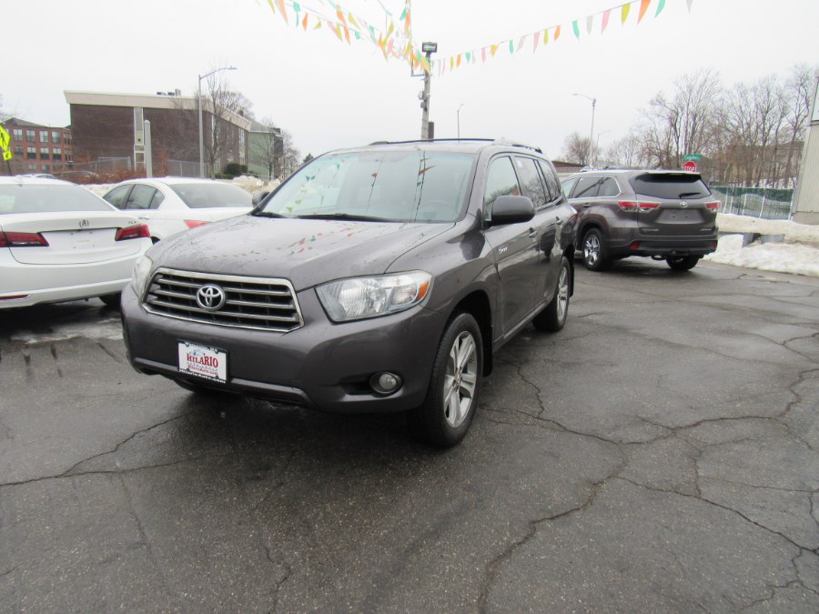 2008 Toyota Highlander 4WD 4dr Sport (Natl), available for sale in Worcester, Massachusetts | Hilario's Auto Sales Inc.. Worcester, Massachusetts