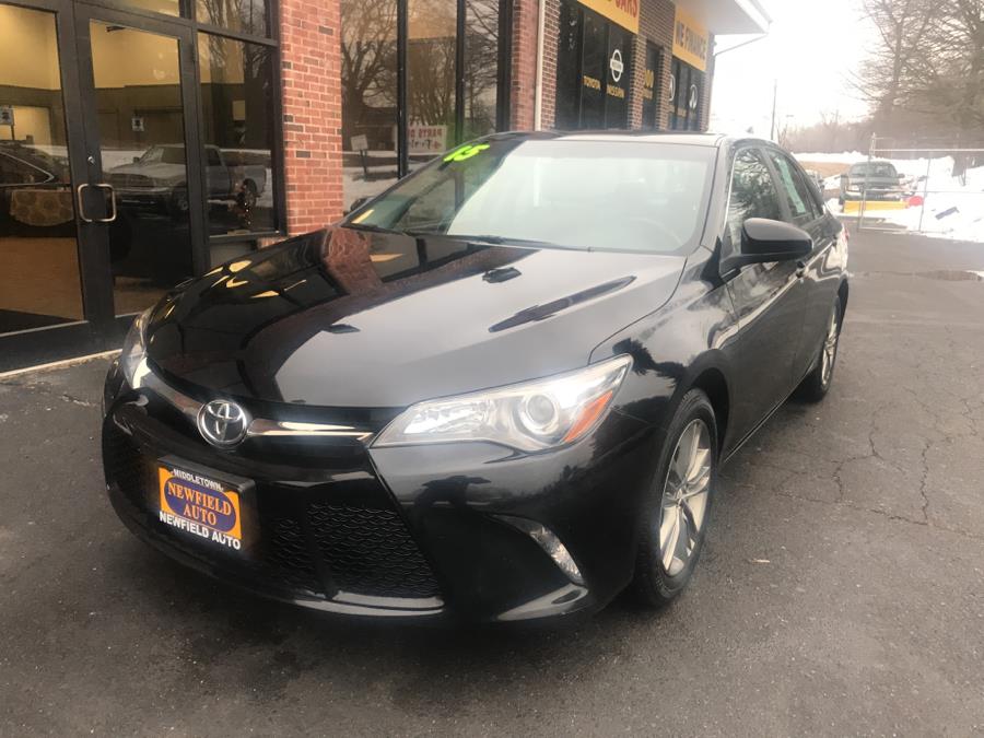 2015 Toyota Camry 4dr Sdn I4 Auto SE (Natl), available for sale in Middletown, Connecticut | Newfield Auto Sales. Middletown, Connecticut
